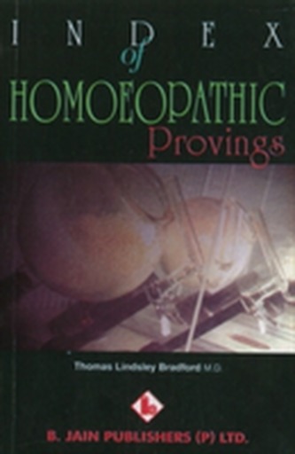 Index of Homoeopathic Provings
