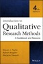 Introduction to Qualitative Research Methods
