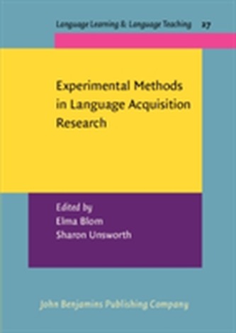 Experimental Methods in Language Acquisition Research