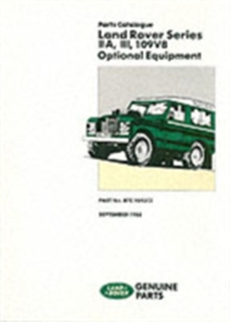 Land Rover Series IIA, III and 109V8 Optional Equipment