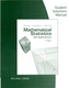 Mathematical Statistics with Applications