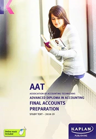 FINAL ACCOUNTS PREPARATION - STUDY TEXT