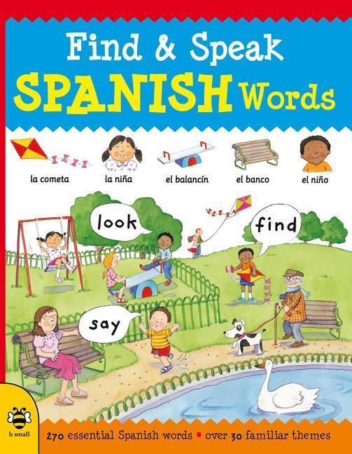Span word span. Spanish Words. Spanish Learning books. Find the Words books. First Spanish Word book.