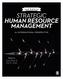 Strategic Human Resource Management
