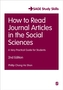 How to Read Journal Articles in the Social Sciences