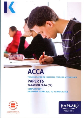 ACCA F6 Taxation FA2016 - Complete Text