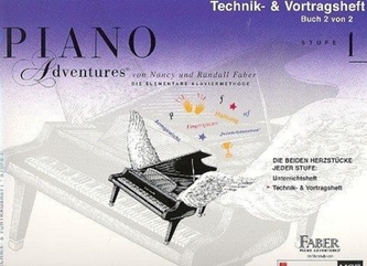 PIANO ADVENTURES TECHNIK VORTRAGSHEFT 1