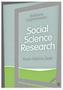 Social Science Research