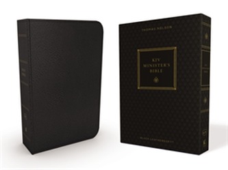 KJV, Minister's Bible, Leathersoft, Black, Comfort Print