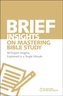 Brief Insights on Mastering Bible Study