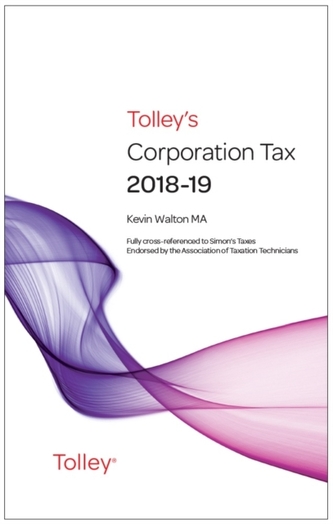 Tolley's Corporation Tax 2018-19 Main Annual