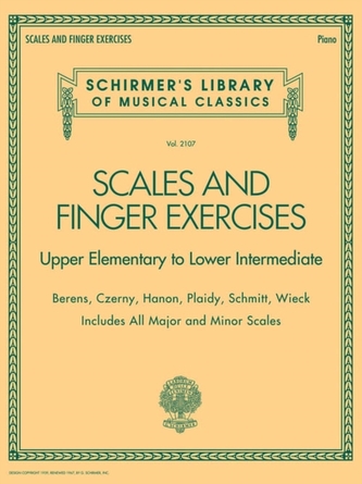 Scales And Finger Exercises Upper Elementary To Lower Intermediate Piano