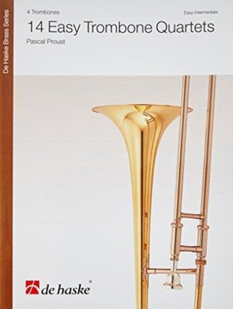 14 EASY TROMBONE QUARTETS