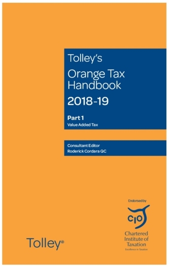 Tolley's Orange Tax Handbook 2018-19