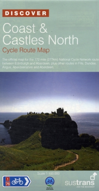 Coast and Castles North - Sustrans Cycle Routes Map