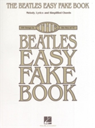 BEATLES EASY FAKE BOOK