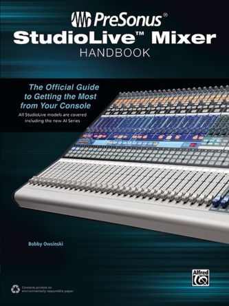 PRESONUS STUDIOLIVE MIXER HANDBOOK