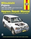 Mitsubishi Pajero (Aus) Automotive Repair Manual