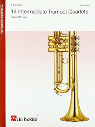 14 INTERMEDIATE TRUMPET QUARTETS