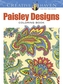 Creative Haven Paisley Designs Collection Coloring Book