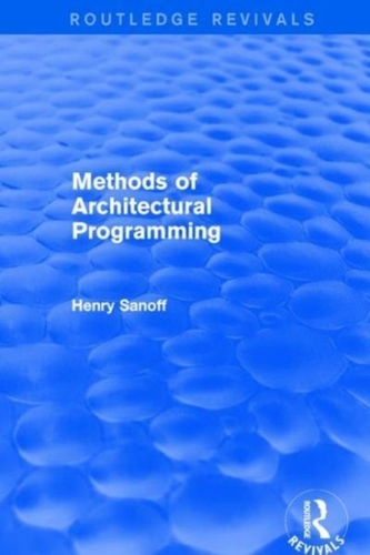 Methods of Architectural Programming