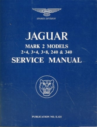 Jaguar Mk.II 3.4, 3.8, 240 & 340 Workshop Manual