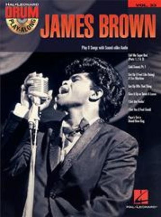 JAMES BROWN DRUM PLAYALONG VOLUME 33
