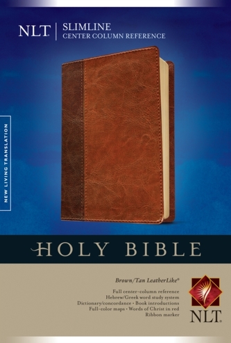 Slimline Center Column Reference Bible-NLT