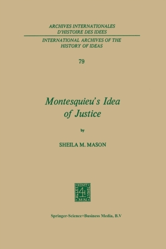 Montesquieu's Idea of Justice