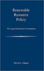 Renewable Resource Policy