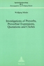 Investigations of Proverbs, Proverbial Expressions, Quotations and Cliches