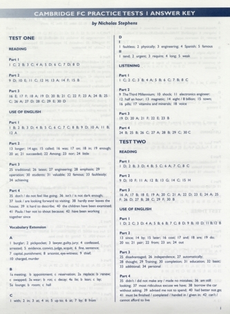 CAMB FCE PRAC TESTS 1 (REVISED) AK