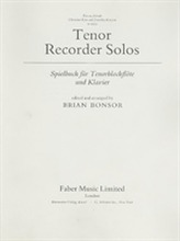 TENOR RECORDER SOLOS PART