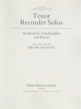 TENOR RECORDER SOLOS PART