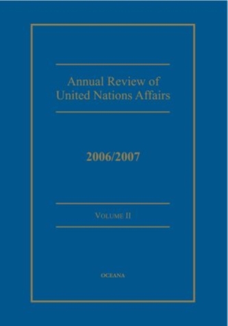 Annual Review of United Nations Affairs