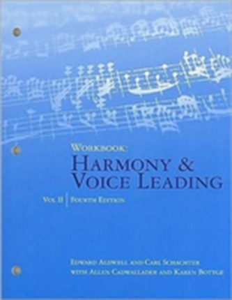 Workbook, Volume II for Aldwell/Cadwallader's Harmony and Voice Leading, 4th