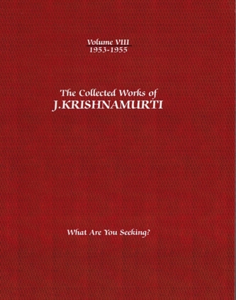 The The Collected Works of J. Krishnamurti