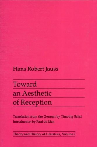 Toward an Aesthetic of Reception