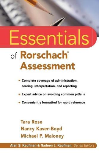 Essentials of Rorschach Assessment