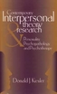 Contemporary Interpersonal Theory and Research