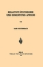 Relativit�tstheorie Und Erkenntnis Apriori