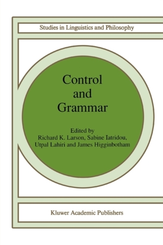 Control and Grammar