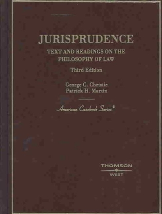 Jurisprudence, Text and Readings on the Philosophy of Law