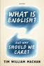 What is English?