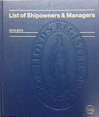 List of Shipowners & Managers