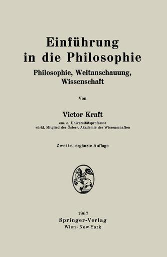 Einfuhrung in Die Philosophie