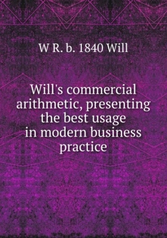 Will's commercial arithmetic