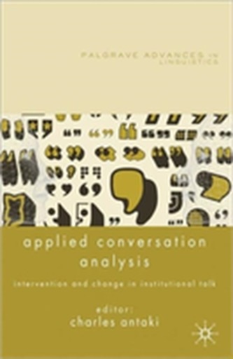 Applied Conversation Analysis