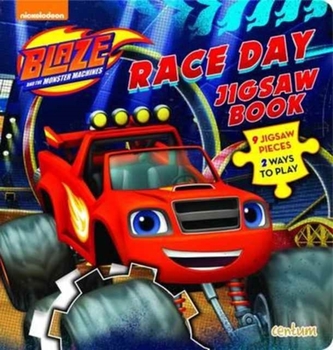 Blaze Race Day Jigsaw Book