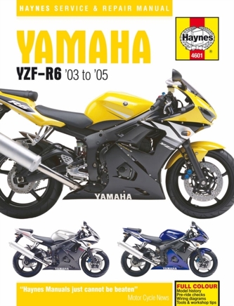 Yamaha YZF-R6 Service And Repair Manual